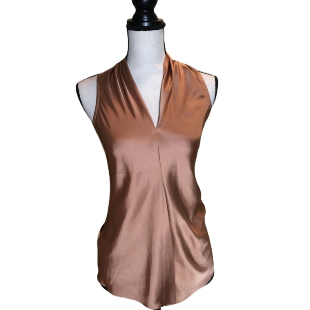 NWOT Boston Proper Gold Blouse